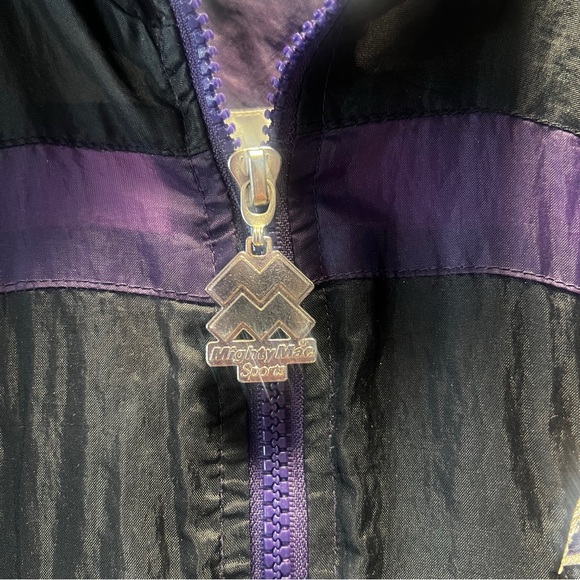 Los Angeles Lakers vintage youth wind breaker size S 8 10 - Picture 6 of 8